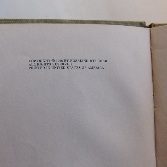 Somebody's Thinking of You by Rosalind Welcher Vintage Book 1966 - Picture 4 of 7
